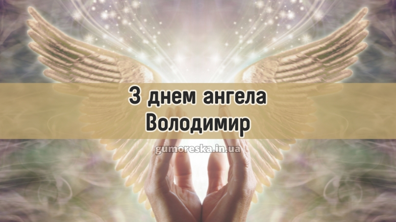 З днем ангела Володимир