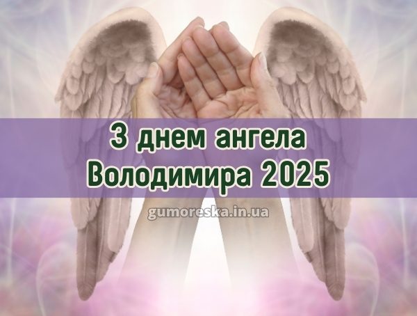 З днем ангела Володимира 2025