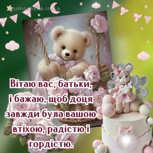 з днем народження українською мовою