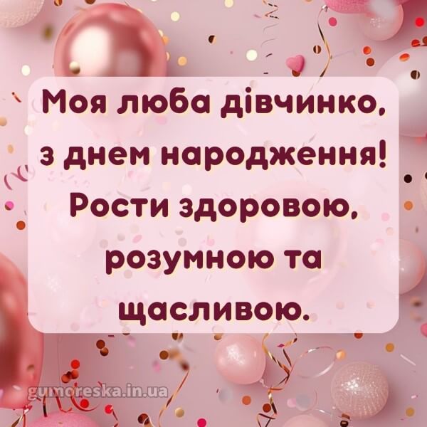 з днем народження картинки українською