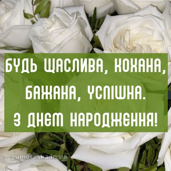 з днем народження картинки українською